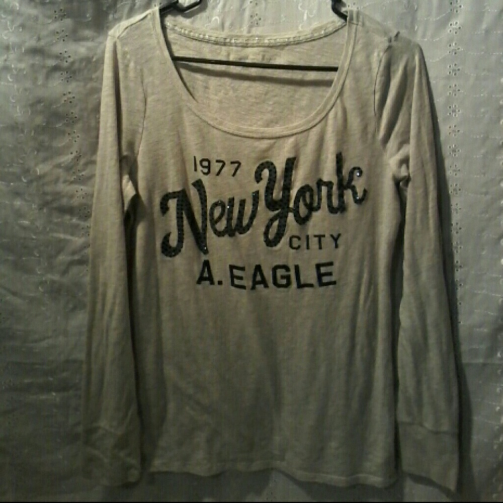 American Eagle Long Sleeve Shirt size L